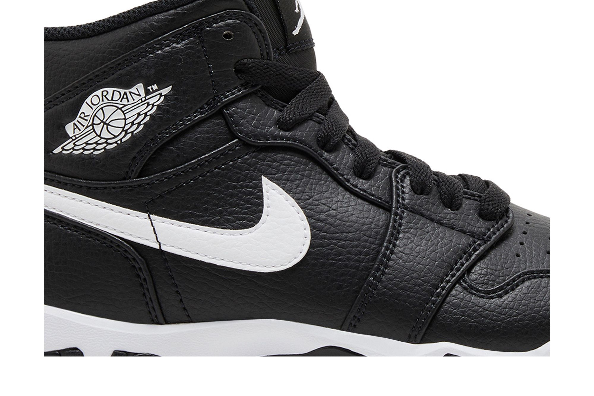 Buy Air Jordan 1 Mid Cleat GS 'Black White' - HF6883 001 | GOAT