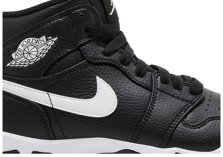 Air Jordan 1 Mid Cleat GS Black White