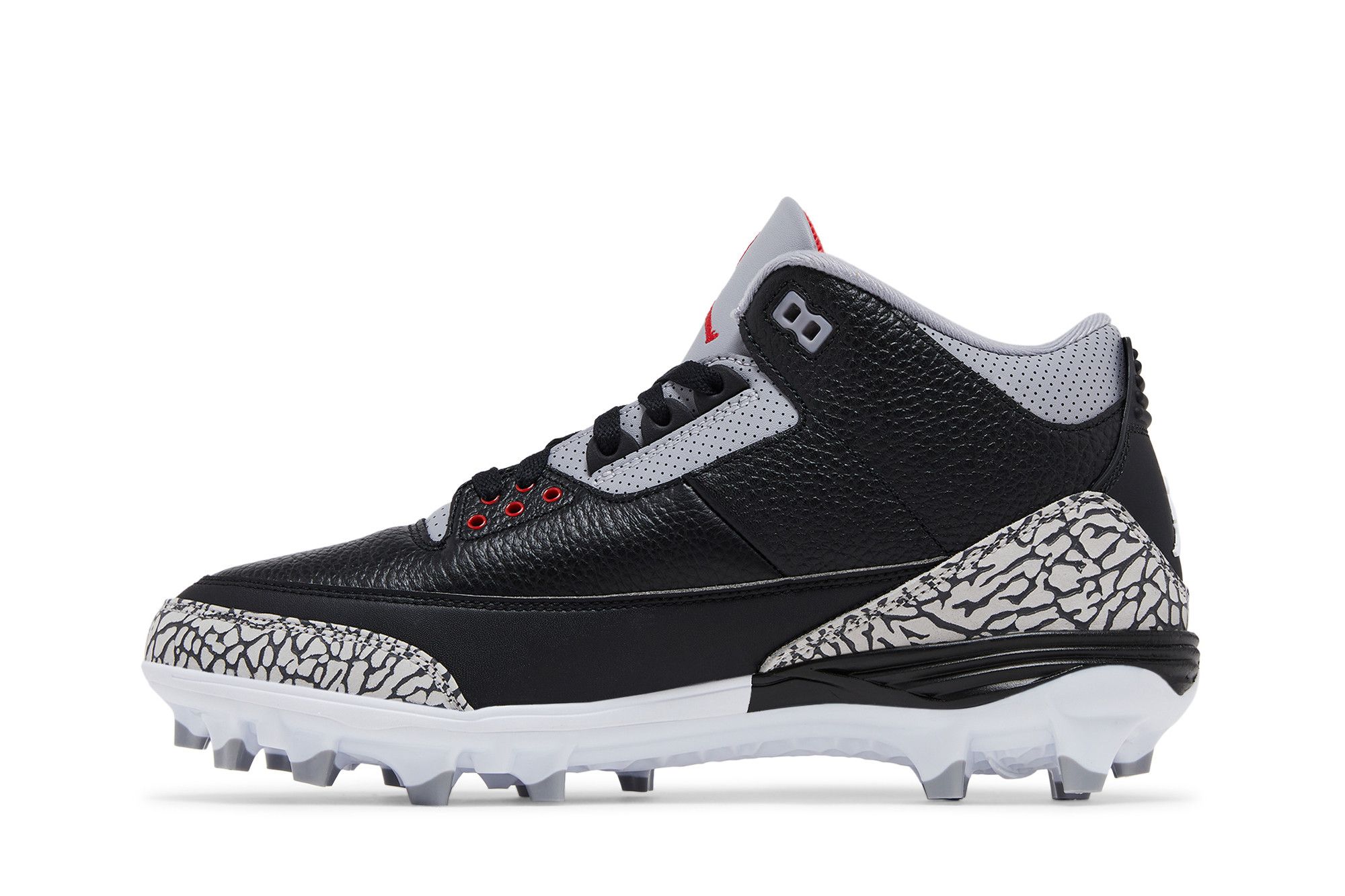 Buy Air Jordan 3 Retro TD Cleat 'Black Cement' - FZ8626 001
