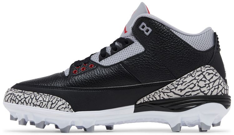 Air Jordan 3 Retro TD Cleat Black Cement