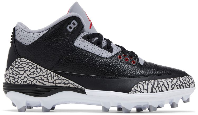 Air Jordan 3 Retro TD Cleat Black Cement