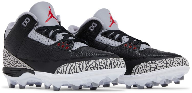 Air Jordan 3 Retro TD Cleat Black Cement