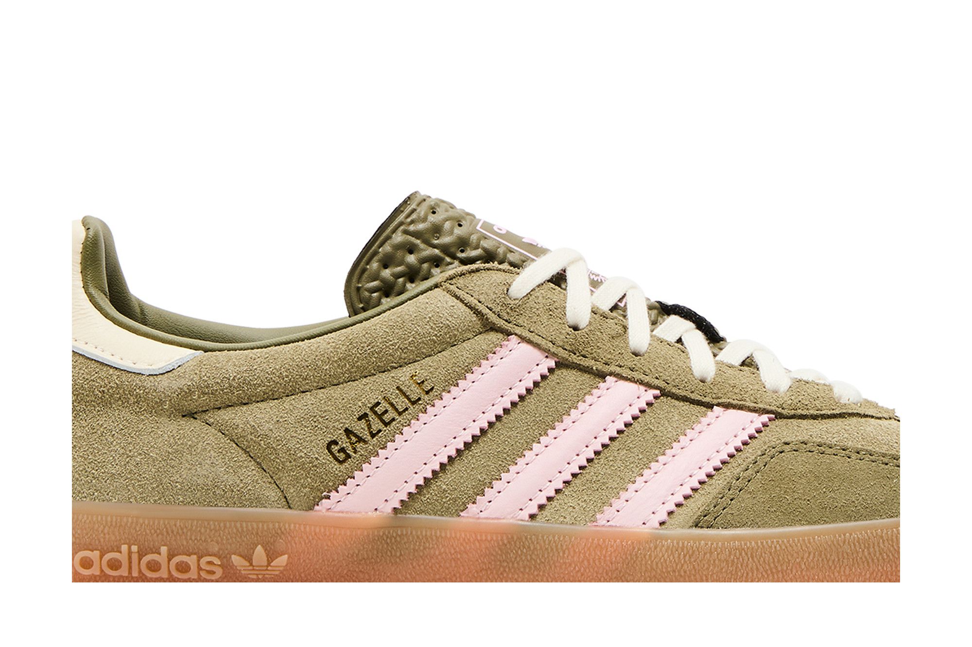 Size 6.5 Wmns Gazelle Indoor Focus Olive Clear Pink