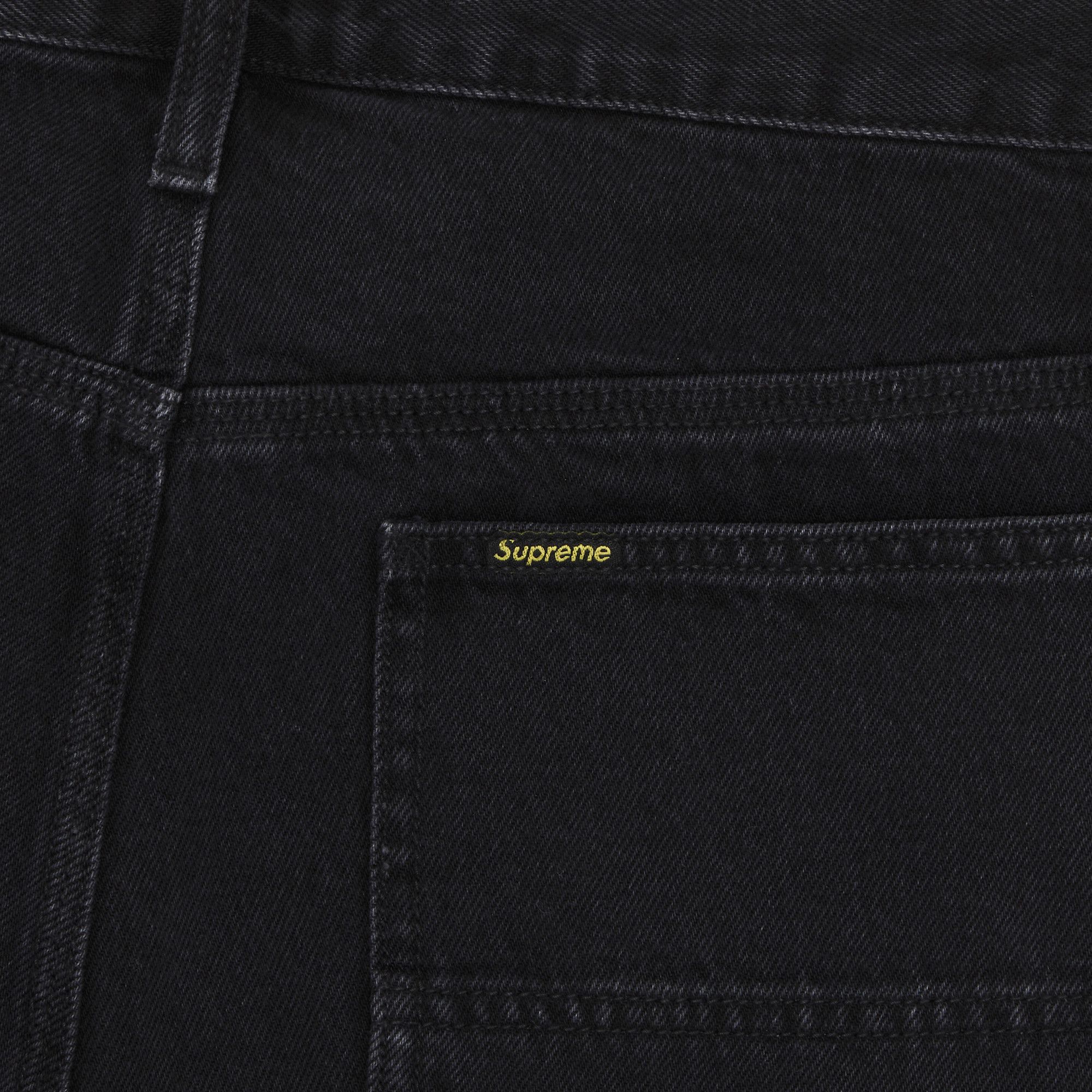 Buy Supreme Denim Painter Pant 'Black' - SS24P46 BLACK | GOAT