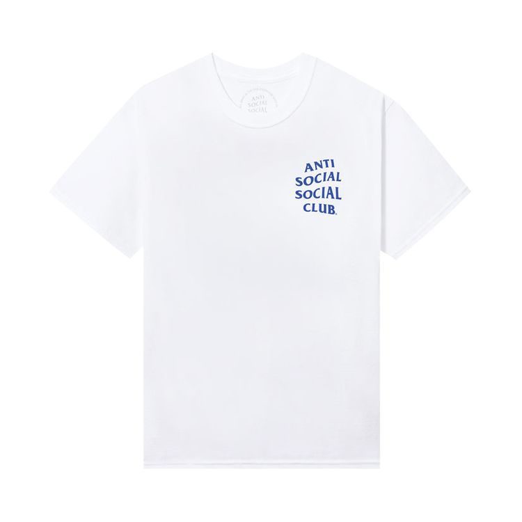 Anti Social Social Club Zig Zag Tee White