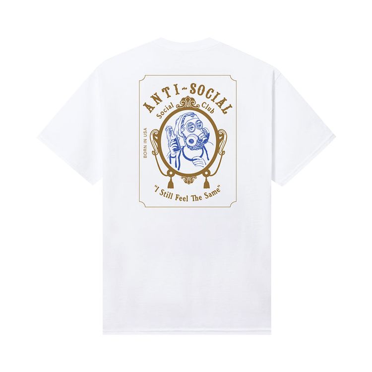 Anti Social Social Club Zig Zag Tee White
