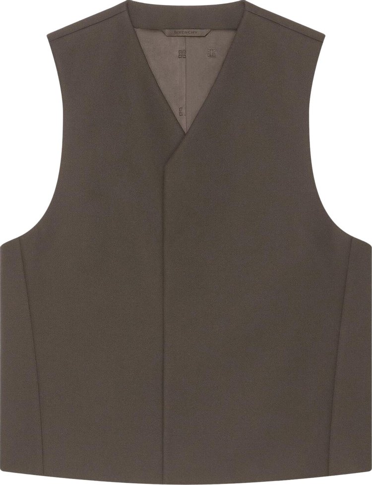 Givenchy Wool Waistcoat Green