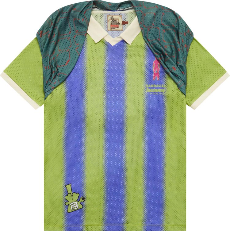 Heaven by Marc Jacobs Barragan Soccer Tee GreenBlue