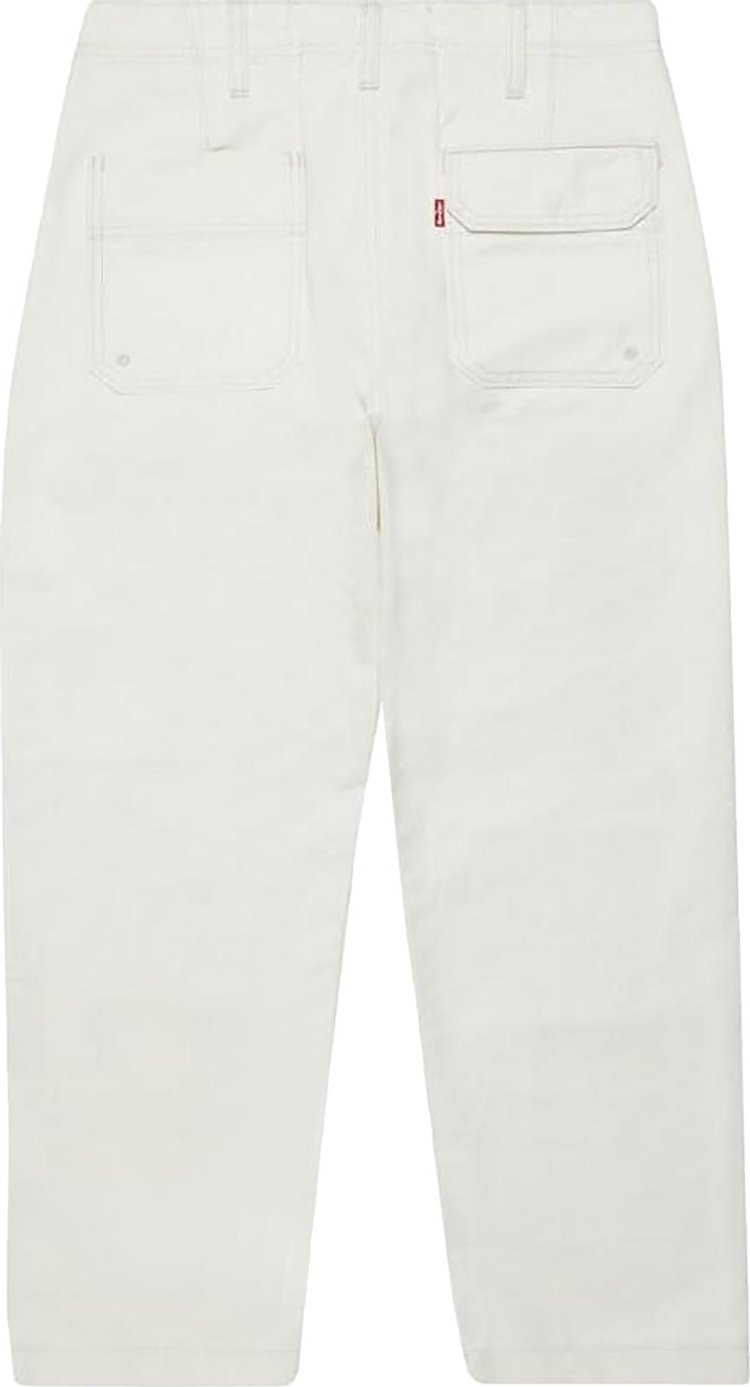 Levis Carpenter Pant White