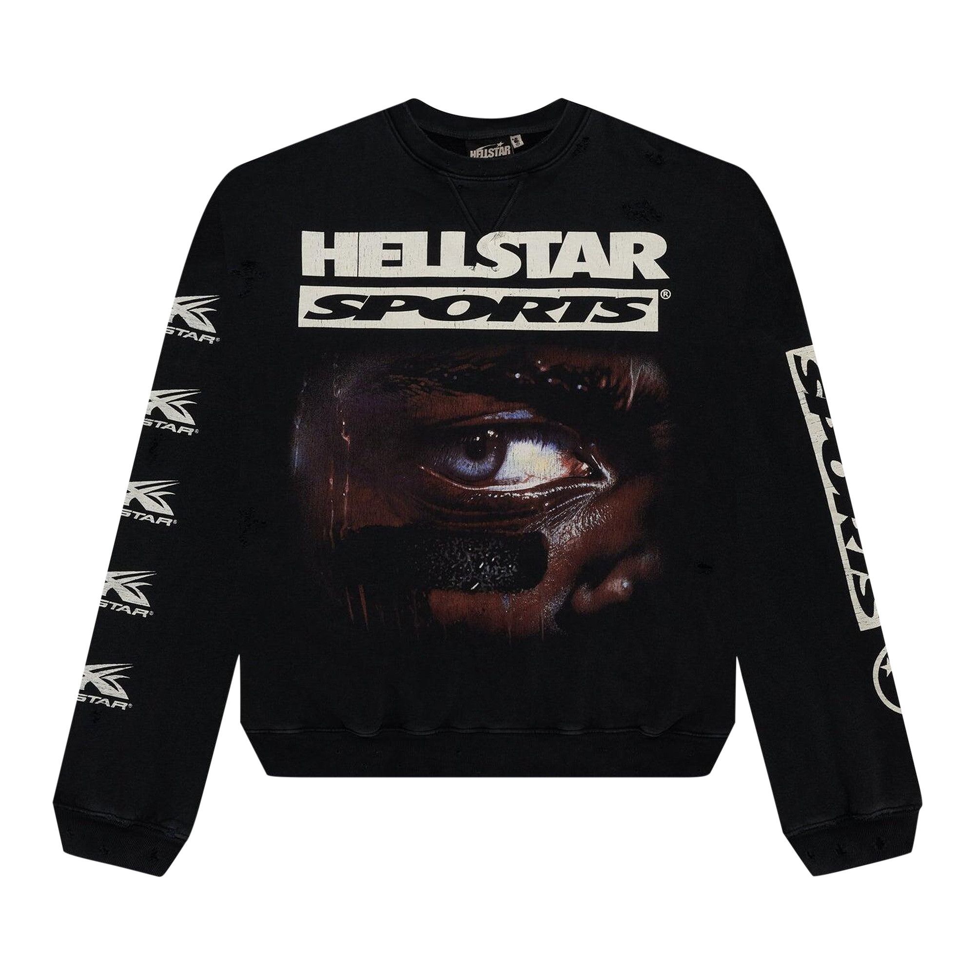 Buy Hellstar Sports 96' Crewneck 'Black' - HSP01CRW001 BLAC