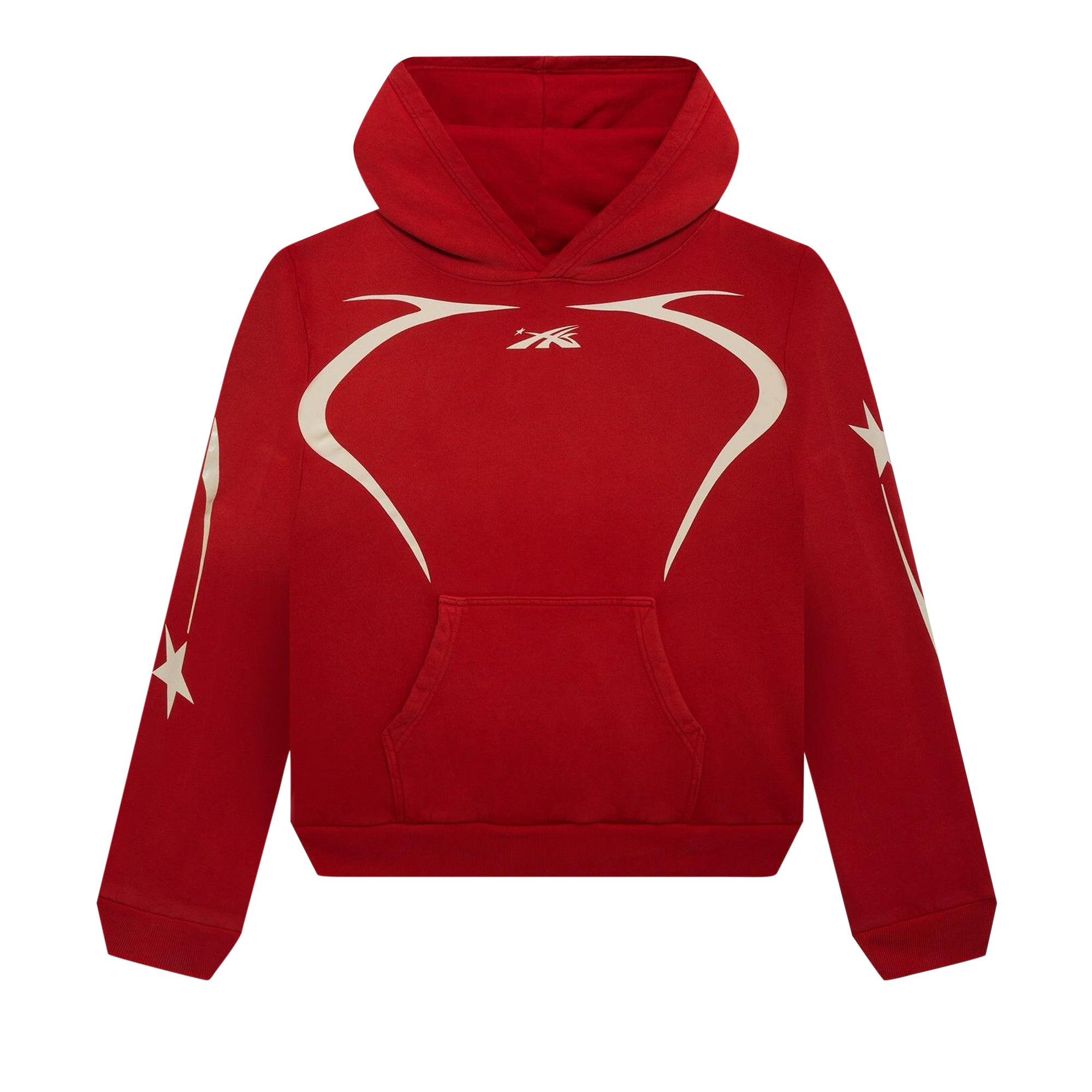 HELLSTAR SPORTS Athlete フーディーパーカー Red○関送無料○ Hellstar Sports Red Tye-Dye Skull Hoodie | Restock AR