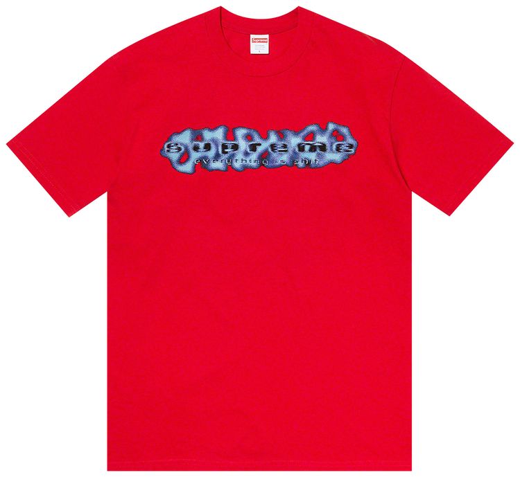 Supreme Everything is Shit Tee Red