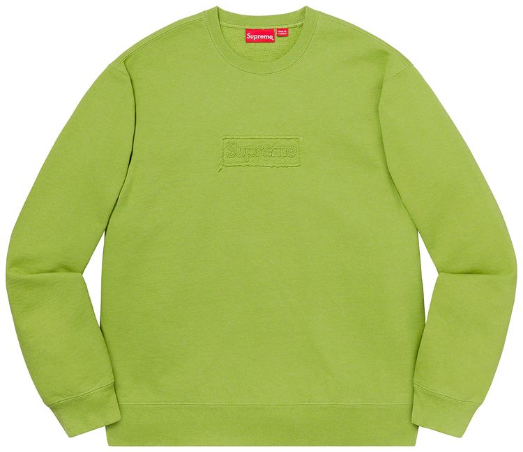 Buy Supreme Cutout Logo Crewneck  