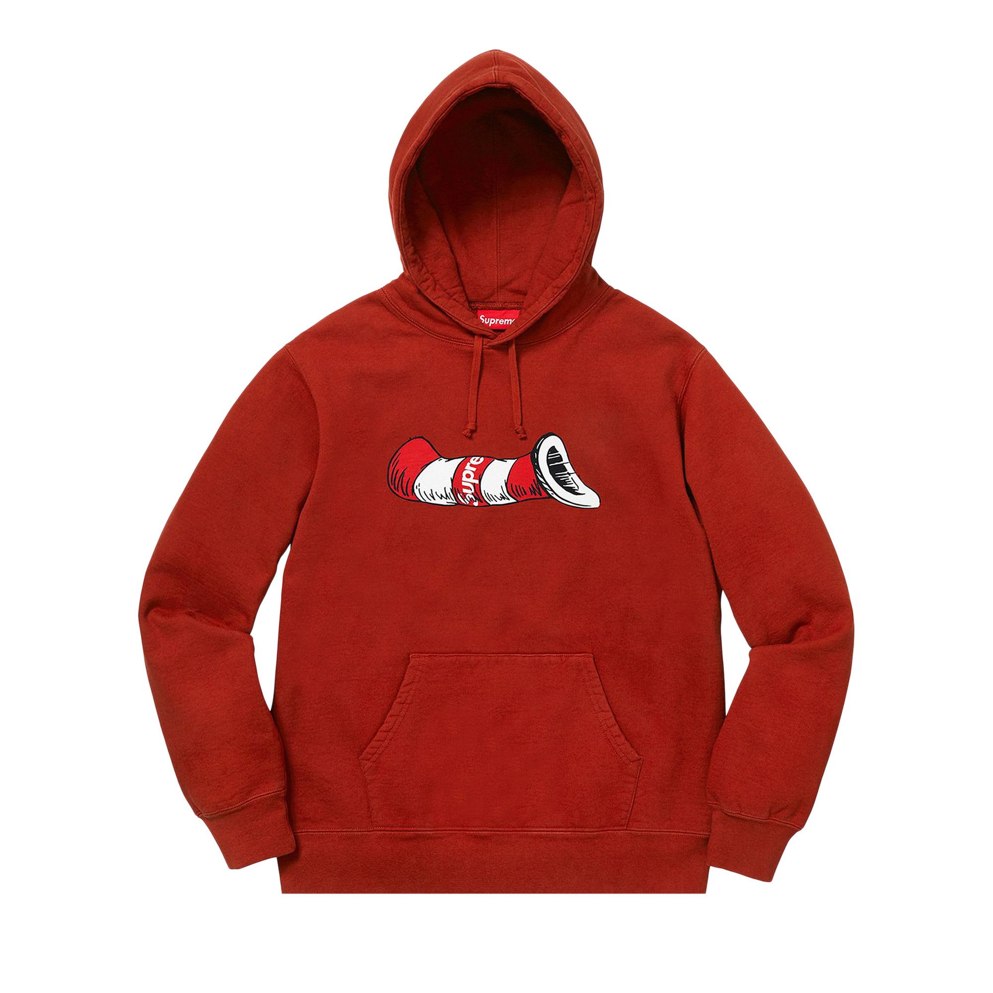 Supreme cat in the hat hooded sweatshirt sales