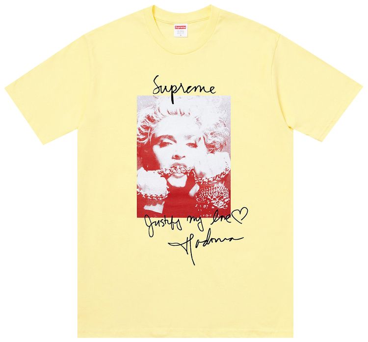 Supreme Madonna Tee Yellow