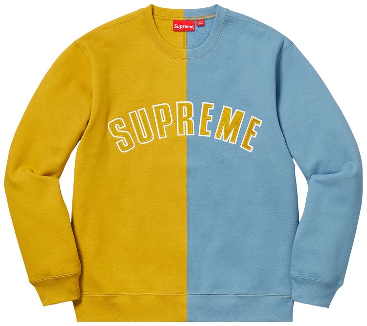 Buy Supreme Split Crewneck Sweatshirt 