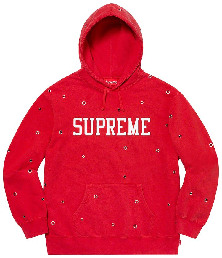 Buy Supreme Eyelet Hooded Sweatshirt 
