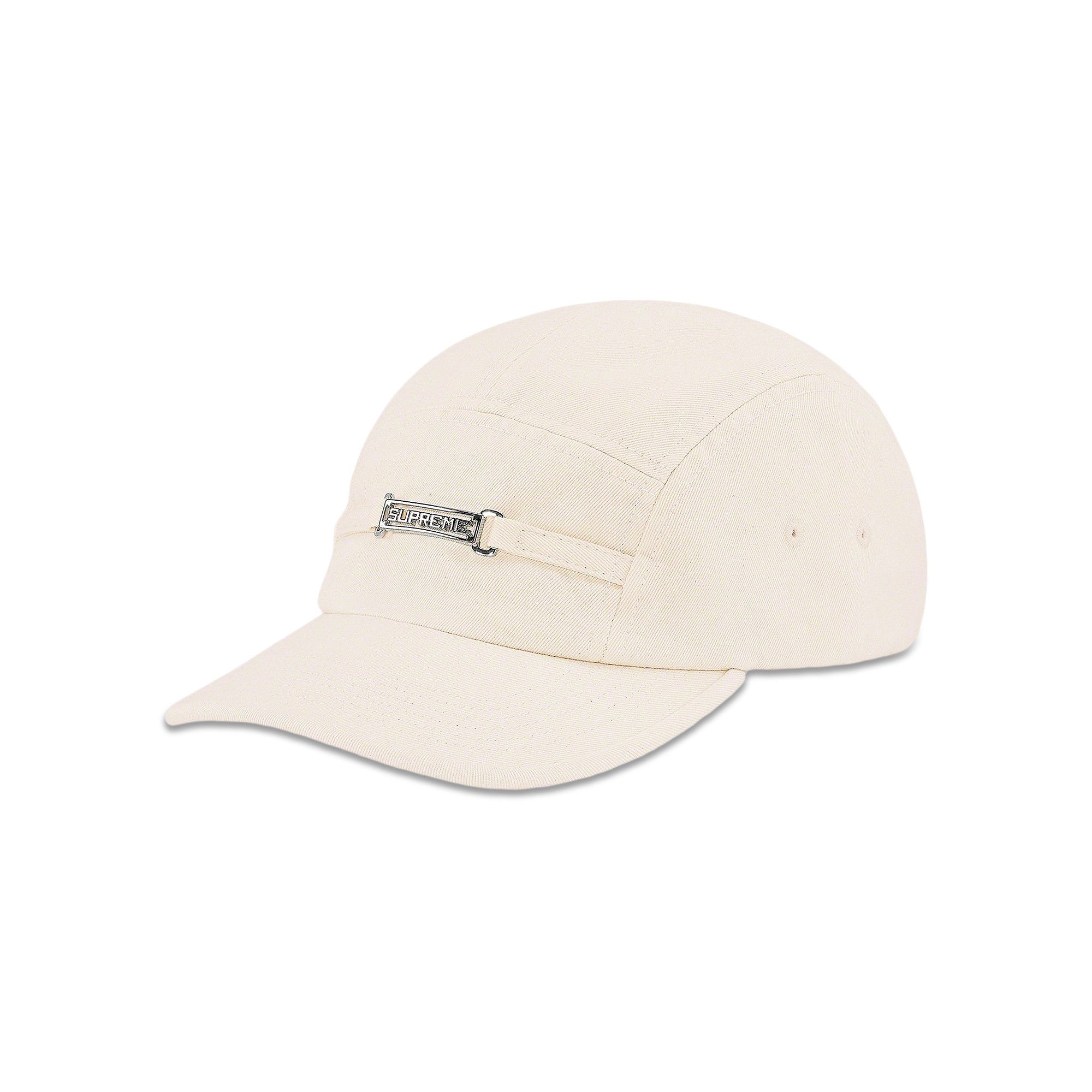 Buy Supreme Name Plate Camp Cap 'Natural' - SS20H88 NATURAL | GOAT