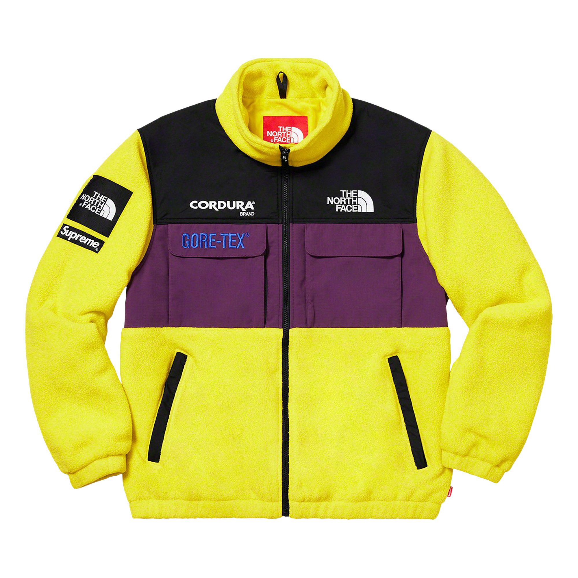 Buy Supreme x The North Face Expedition Fleece Sulphur FW18J4 SULPHUR GOAT CA