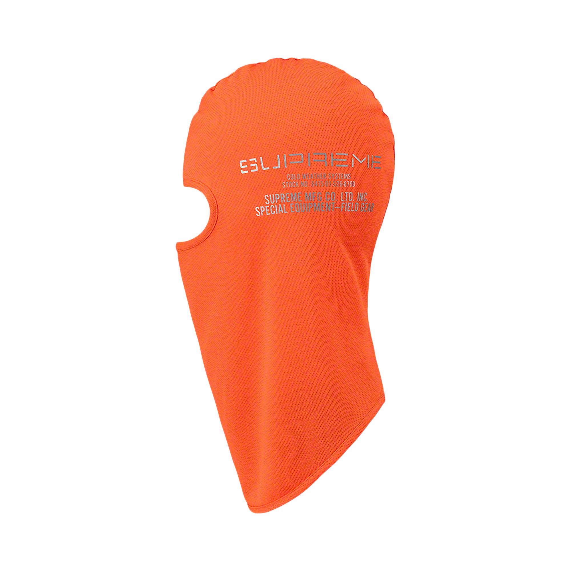 Buy Supreme Field Gear Lightweight Balaclava 'Orange