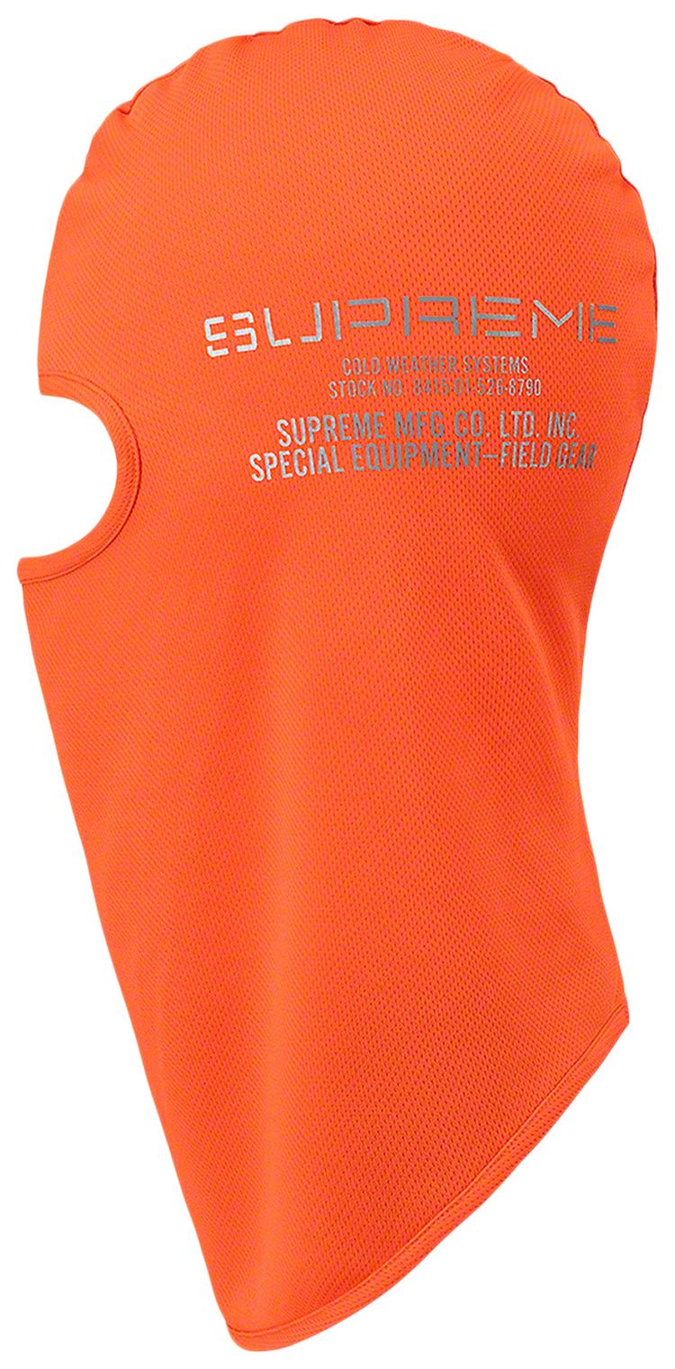 Supreme Field Gear Lightweight Balaclava Orange