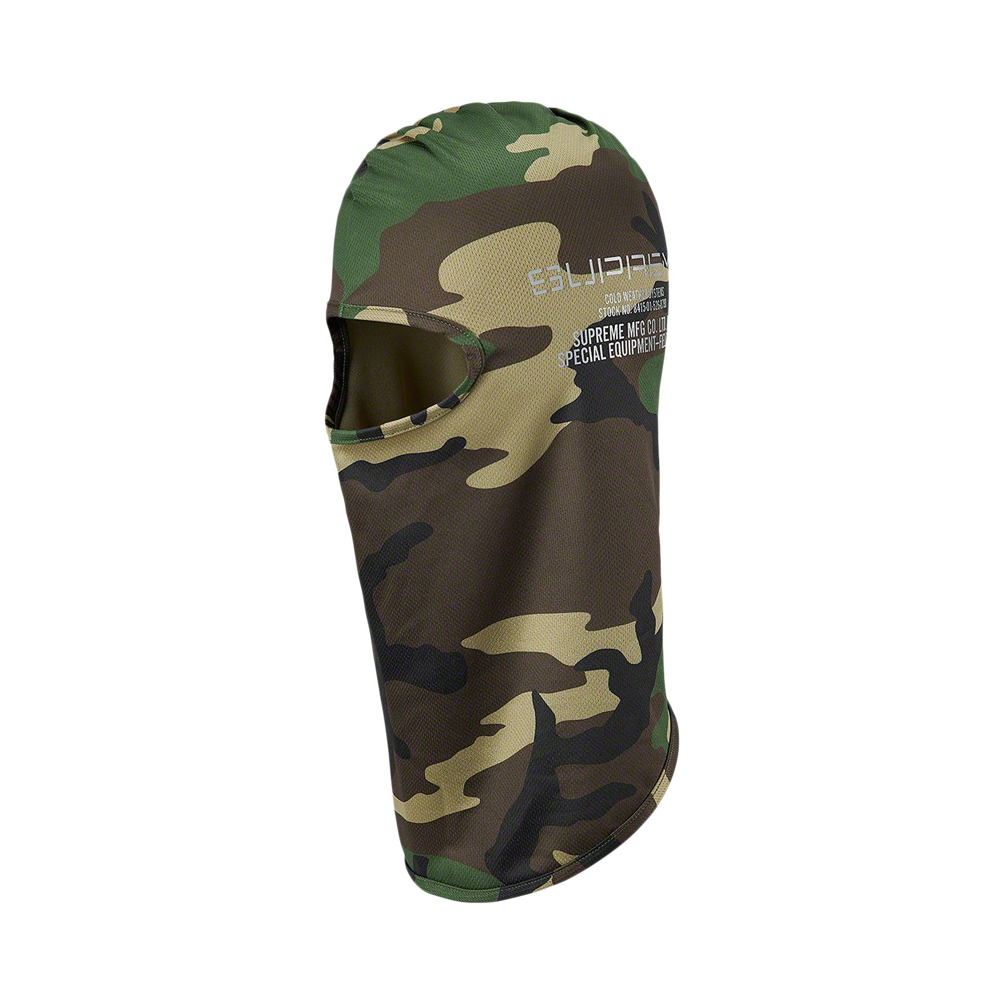 Buy Supreme Field Gear Lightweight Balaclava 'Woodland Camo