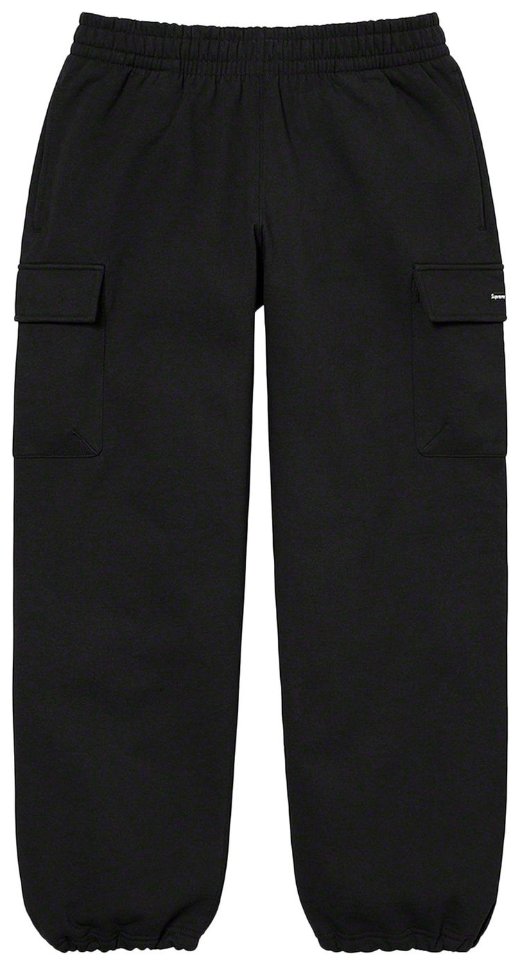 Supreme Small Box Cargo Sweatpant Black