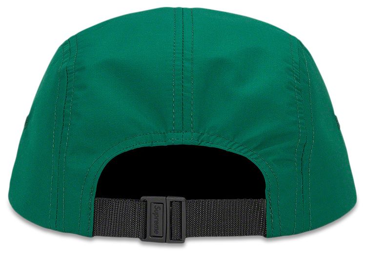 Supreme Reflective Jacquard Logo Camp Cap Green