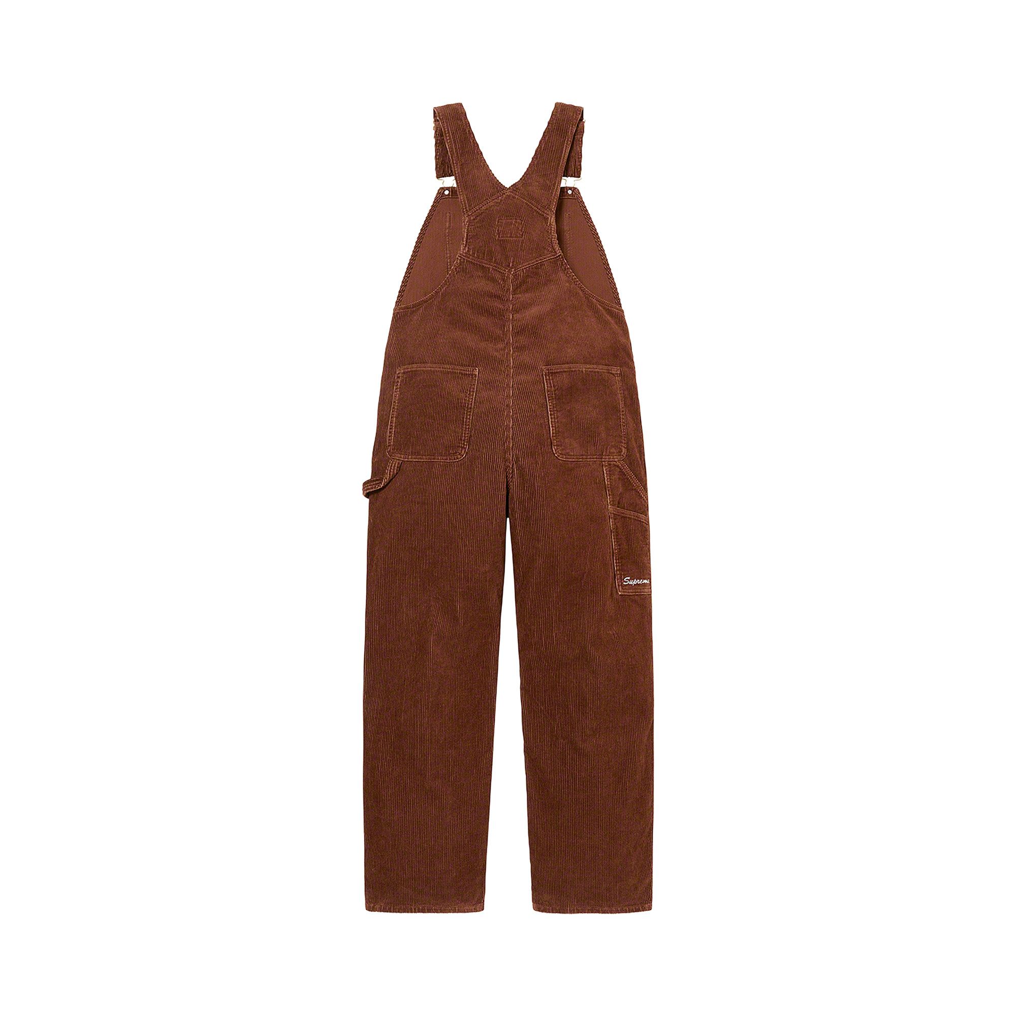 Buy Supreme x Dickies Corduroy Overalls 'Brown' - FW22P12 BROWN | GOAT