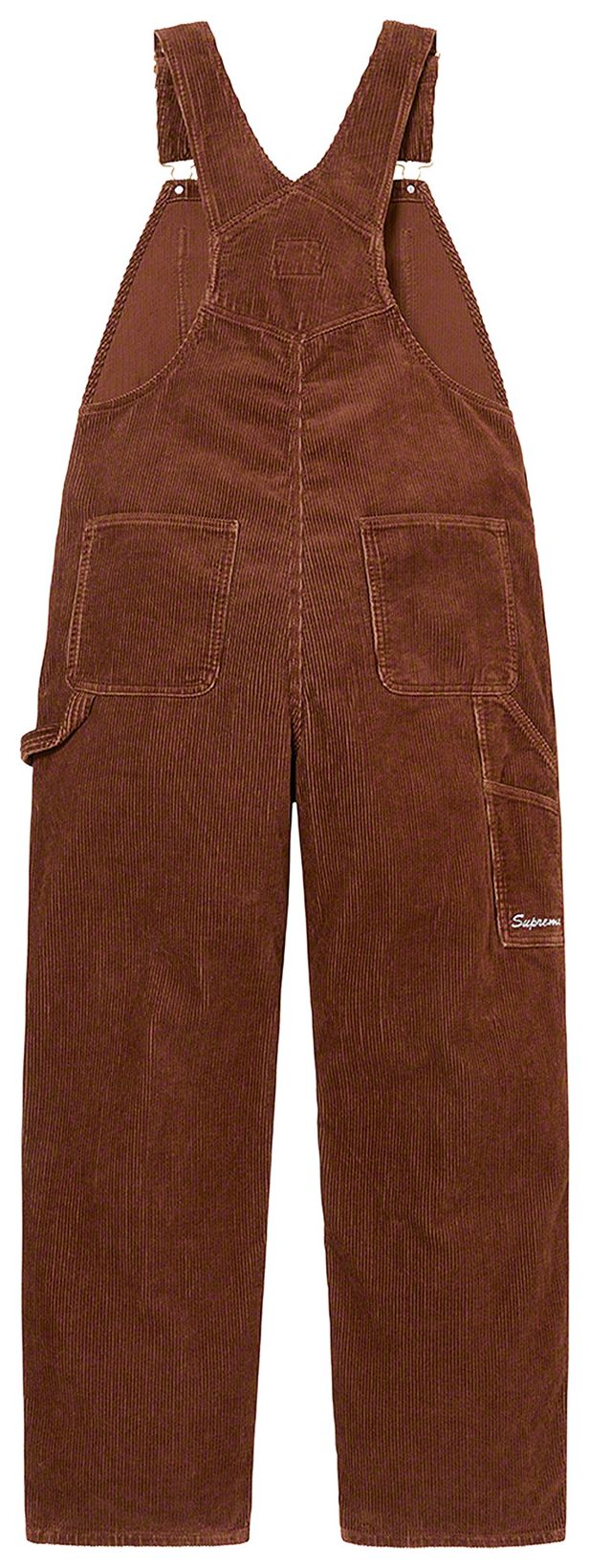 Supreme x Dickies Corduroy Overalls Brown
