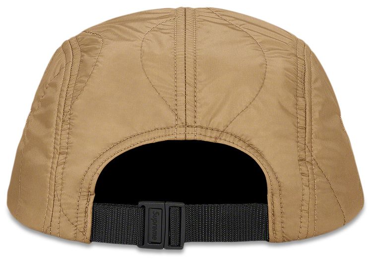 Supreme Quilted Liner Camp Cap Gold