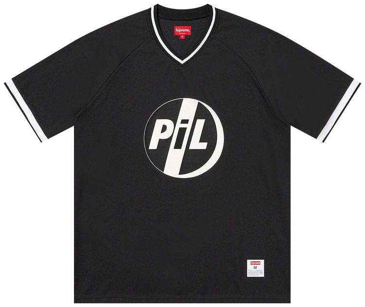 Supreme x PiL Baseball Top Black