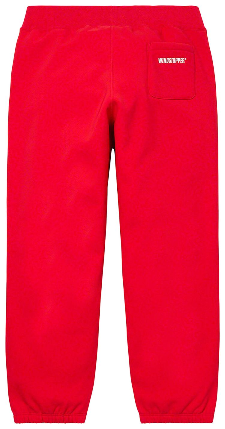 Supreme x WINDSTOPPER Sweatpant Red
