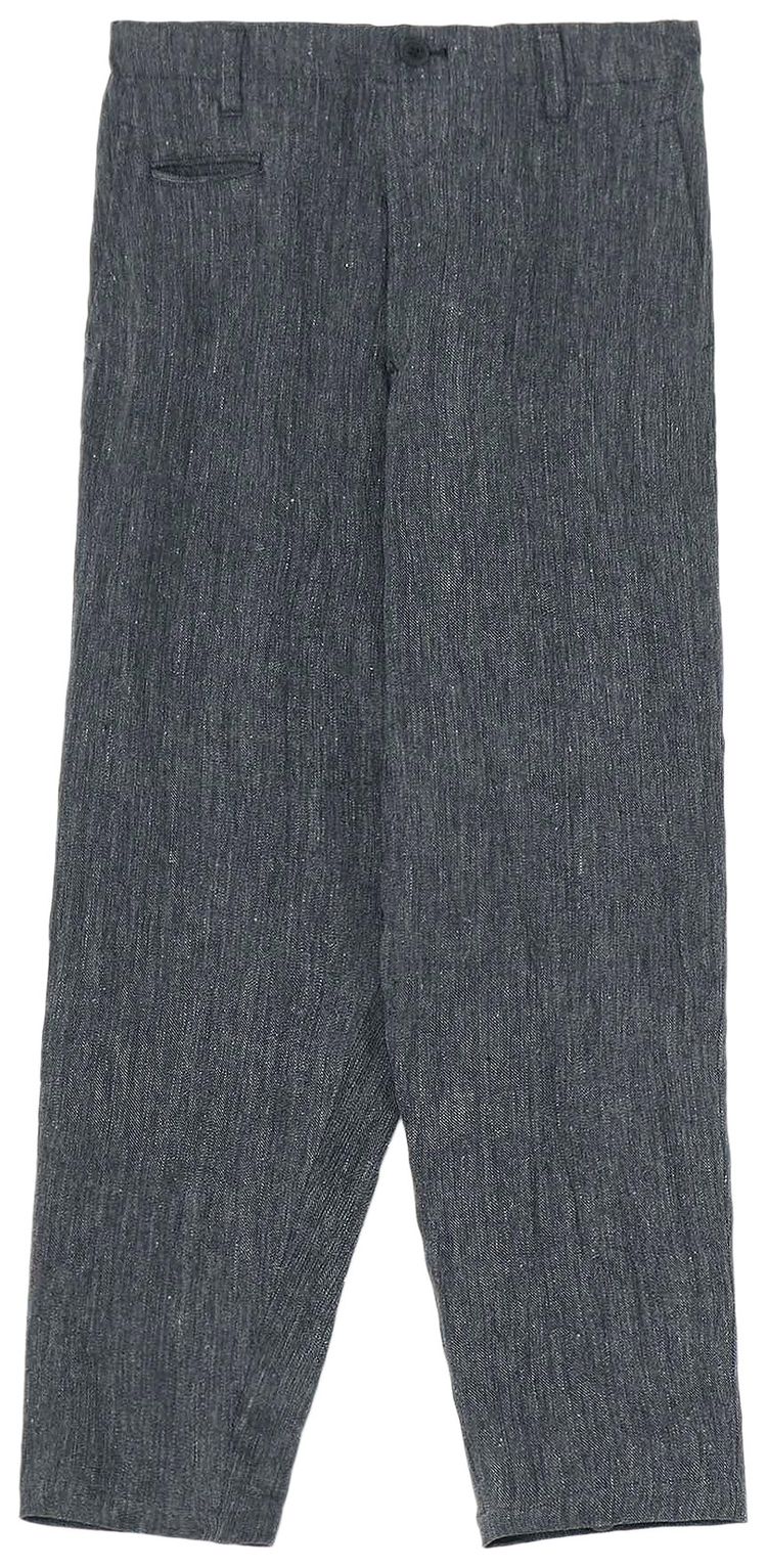 Yohji Yamamoto Pour Homme G Coin Pocket Slim Pants Grey
