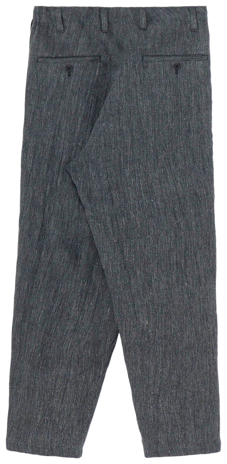 Yohji Yamamoto Pour Homme G Coin Pocket Slim Pants Grey
