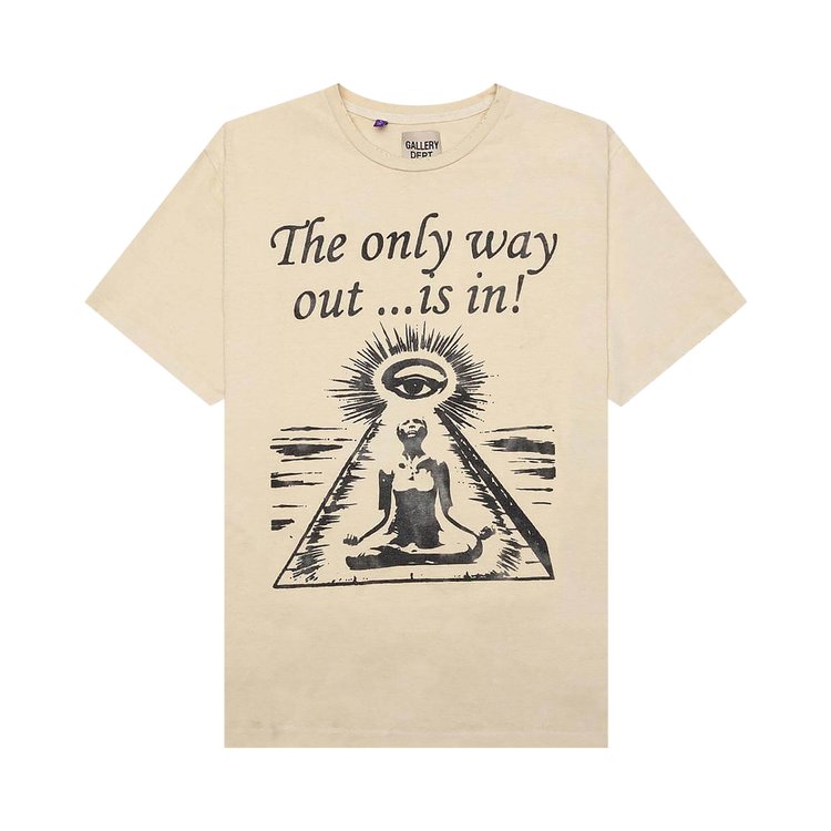 Gallery Dept Only Way Out Tee Antique White