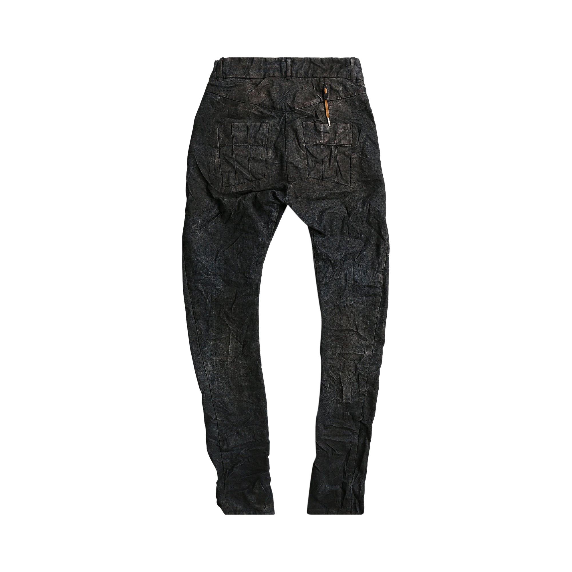 パンツ Boris Bidjan Saberi P13 DIRTY DENIM XS Boris Bidjan Saberi P13 HS TIGHT FIT 16H HAND STITCHED Punk grey