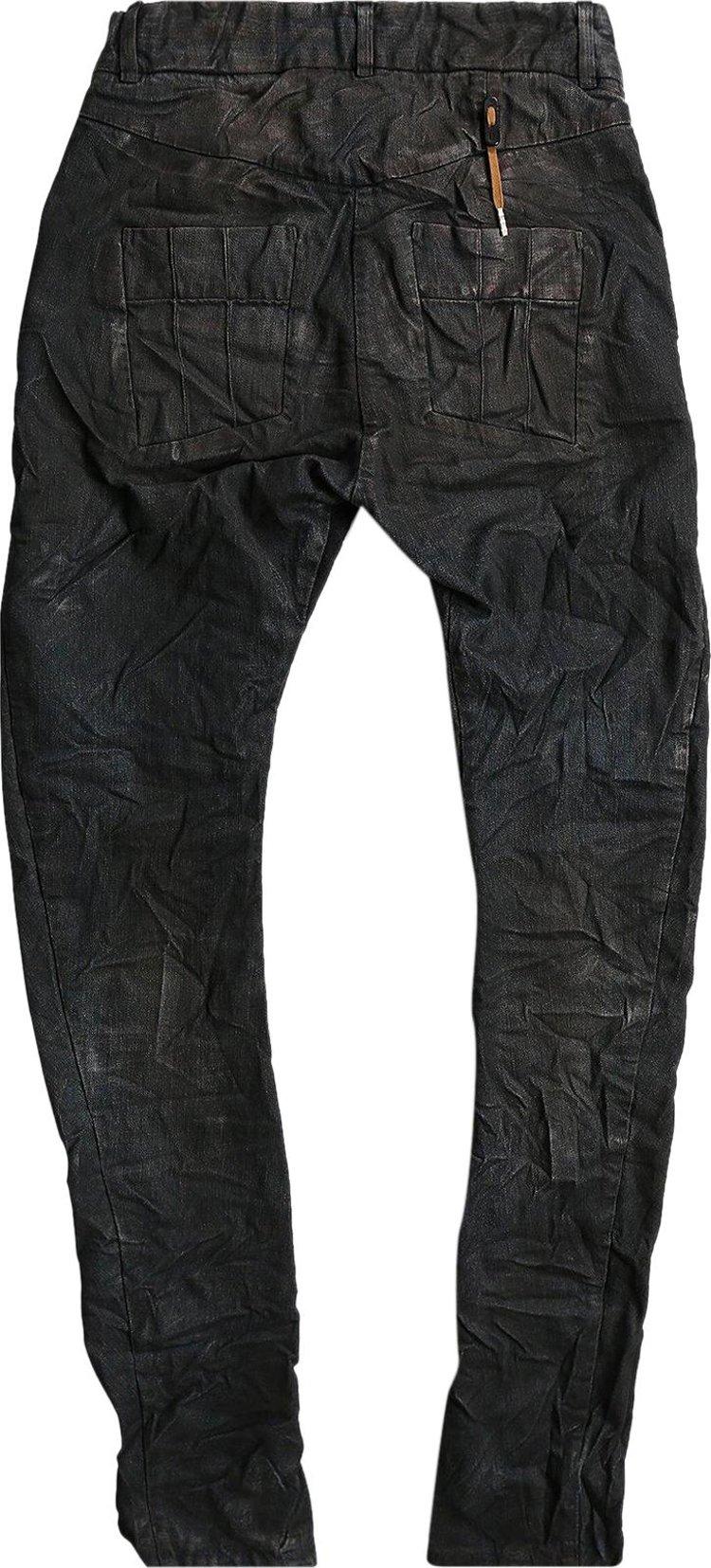 Boris Bidjan Saberi Tight Fit Denim Pants Dirty Denim