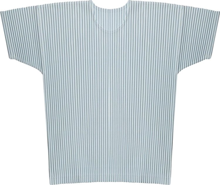 Homme Plisse Issey Miyake Color Pleats T Shirt Light Blue