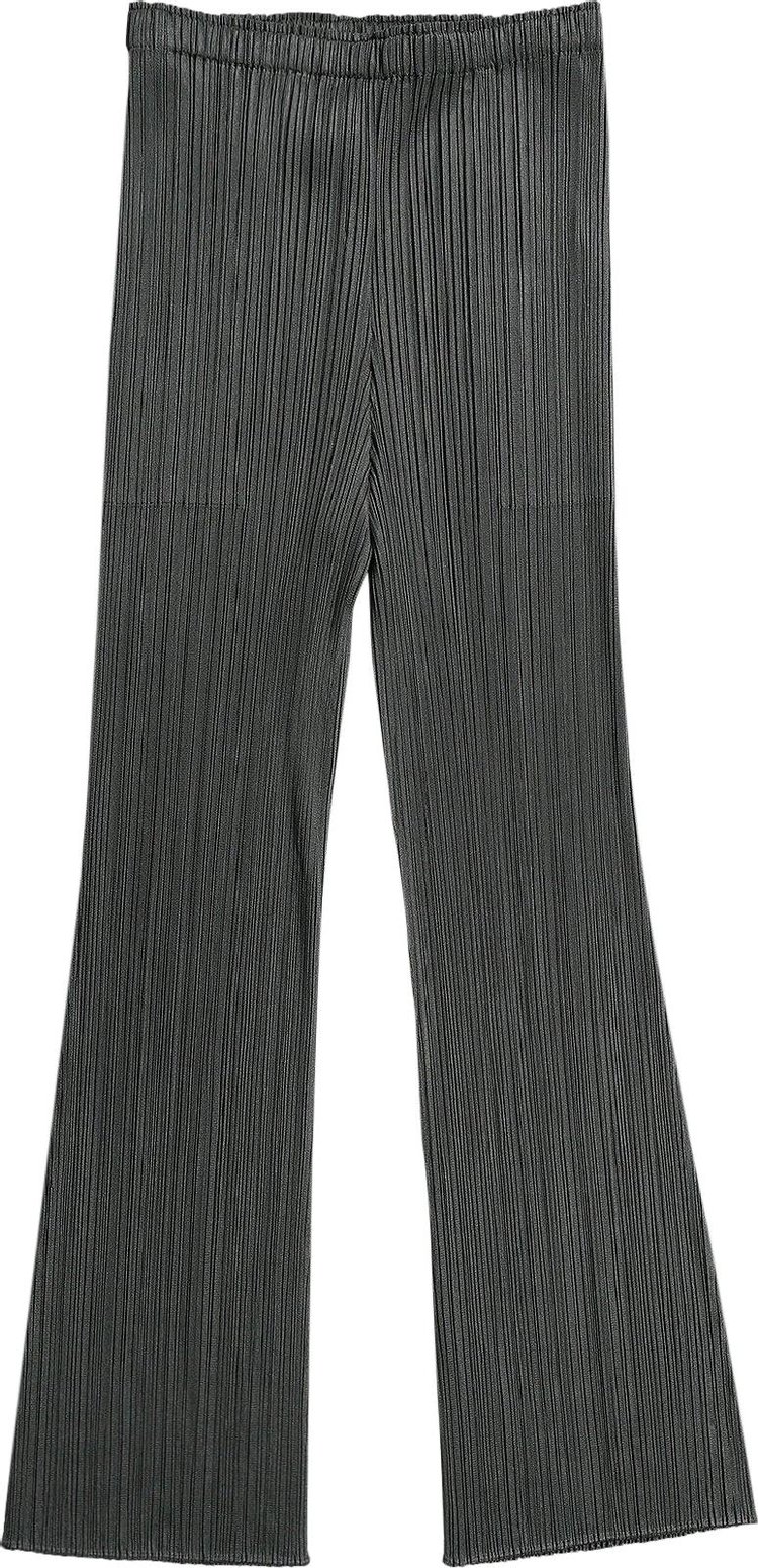 Pleats Please Issey Miyake MC May Pants Charcoal