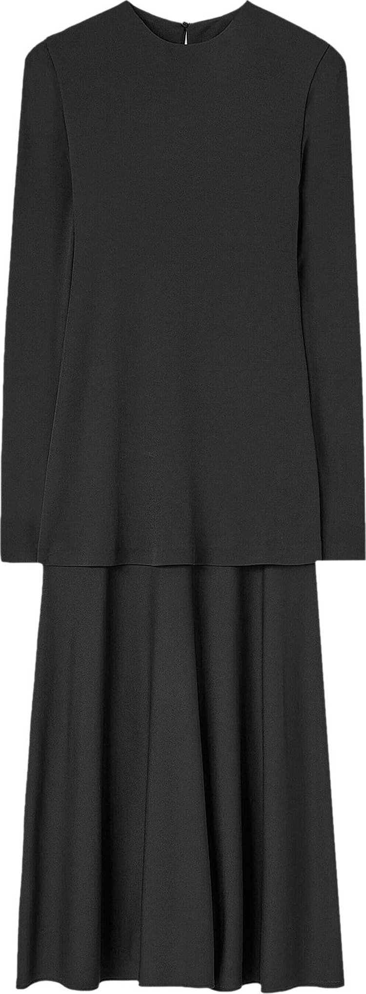 Jil Sander Crewneck Dress Black