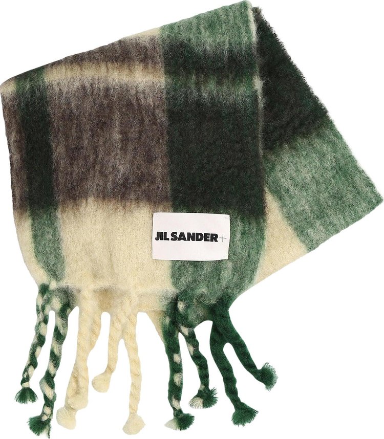 Jil Sander Checks Scarf Multicolor