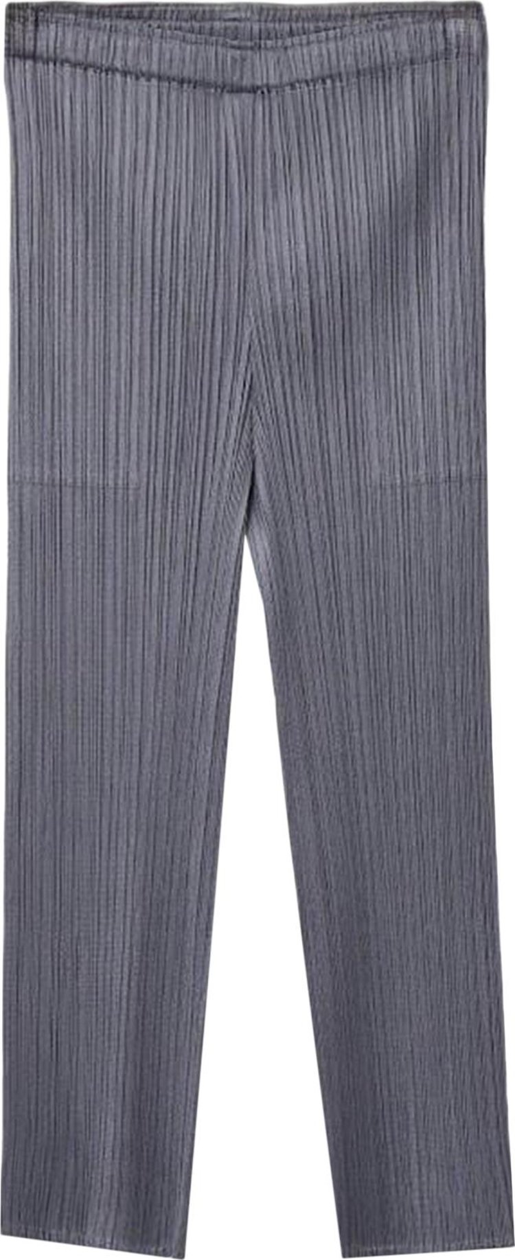 Pleats Please Issey Miyake Basics Pants Grey