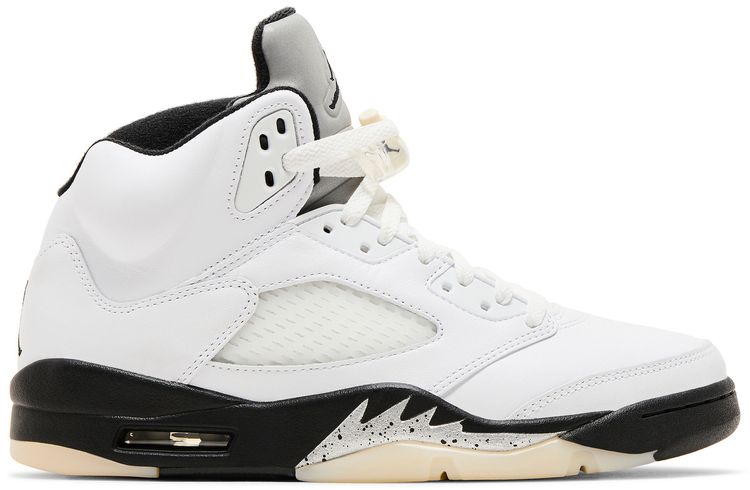Air Jordan 5 Retro White Black