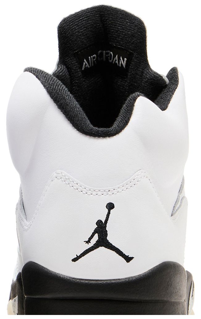 Air Jordan 5 Retro White Black