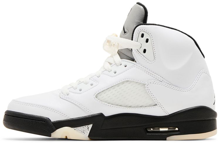 Air Jordan 5 Retro White Black