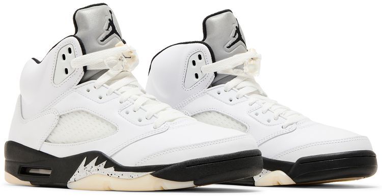 Air Jordan 5 Retro White Black