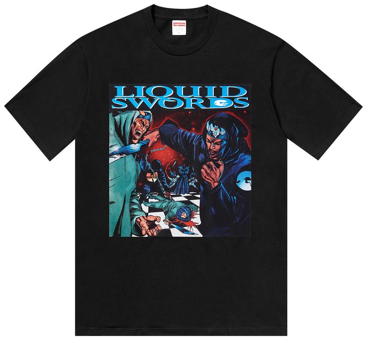 Supreme Liquid Swords T Shirt Black