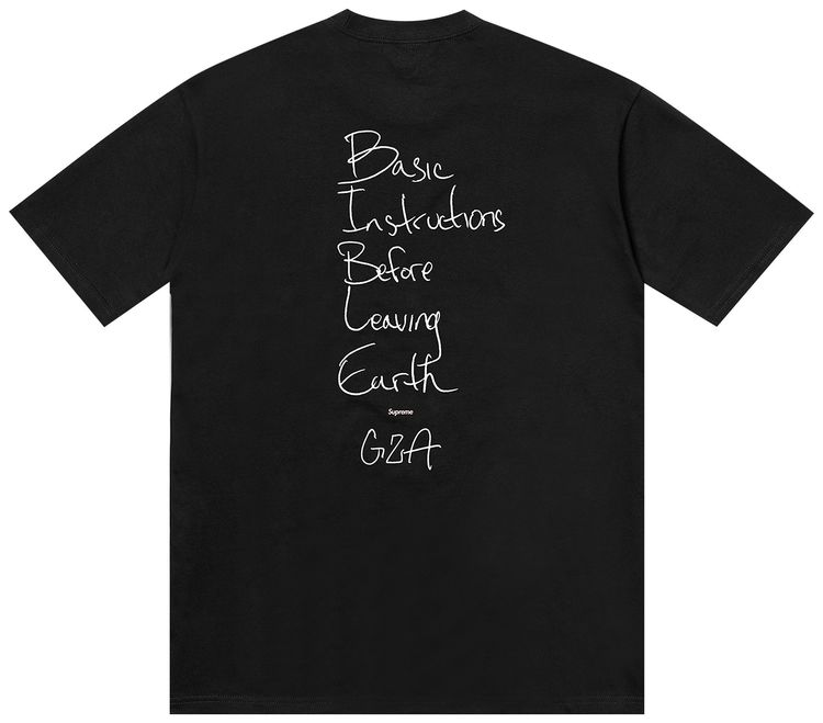 Supreme Liquid Swords T Shirt Black