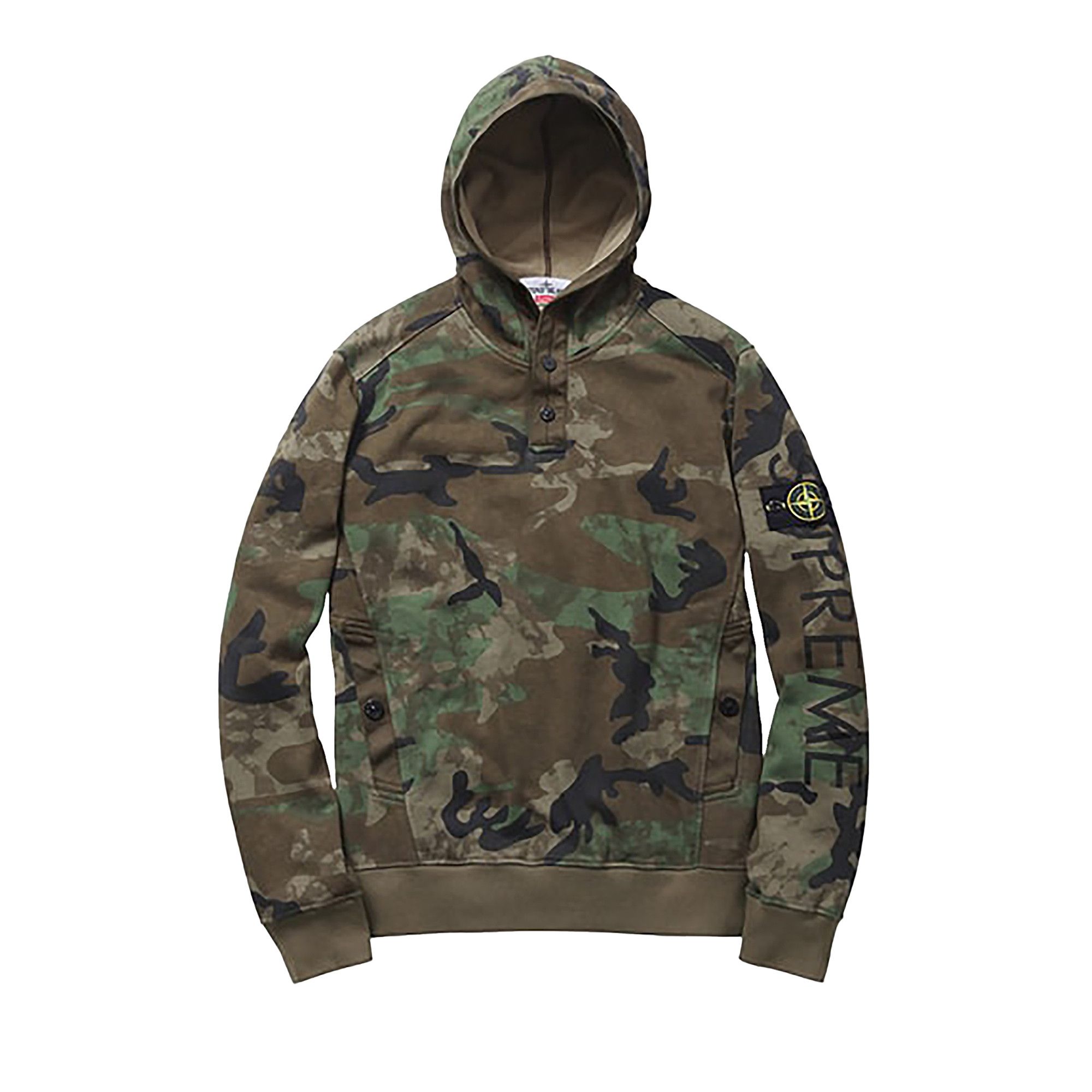 Stone island supreme camo jacket on sale